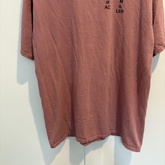 Mac Miller Shirt Mens XL Mauve So Much Of This World Is Above Us Graphic Hip Hop - Picture 5 of 10